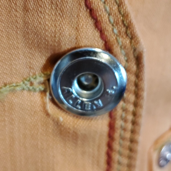 Allen B by Allen Schwartz tangerine vest, M/L - Picture 6 of 11